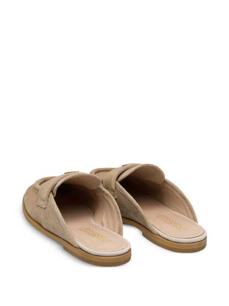Mocasini Pinko Loafers & Slippers Beige Femei (BM 17408304) 3