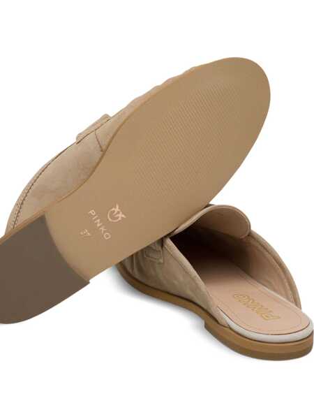 Mocasini Pinko Loafers & Slippers Beige Femei (BM 17408304) 5