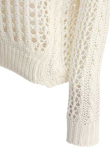 Pulovere casual RAKKI Knitwear White Femei (BM 17408598) 2