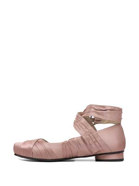 Balerini Alohas Volant ballets shoes Pink Femei (BM 17408619) 5