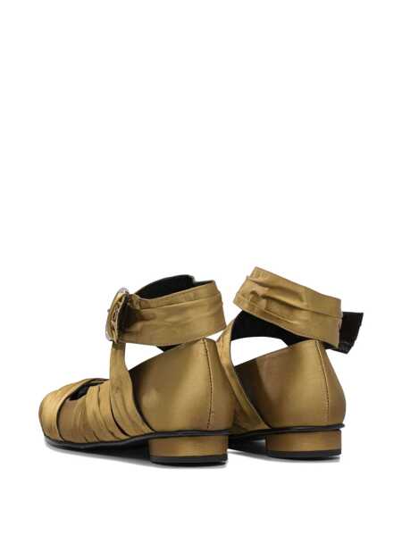 Balerini Alohas Volant ballets shoes Gold Femei (BM 17408631) 2