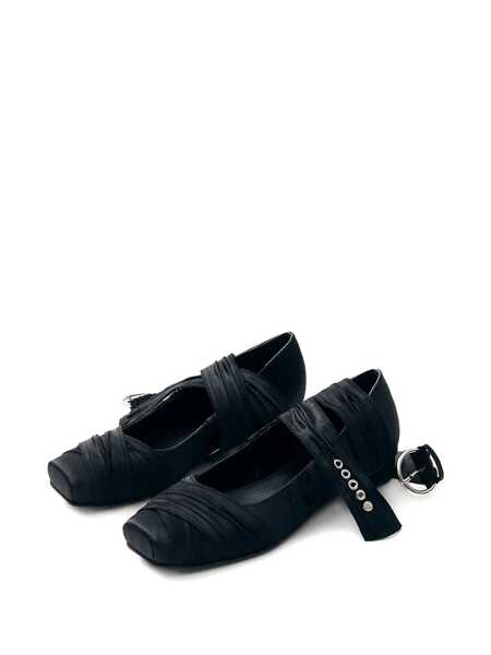 Balerini Alohas Volant ballets shoes Black Femei (BM 17408652) 2