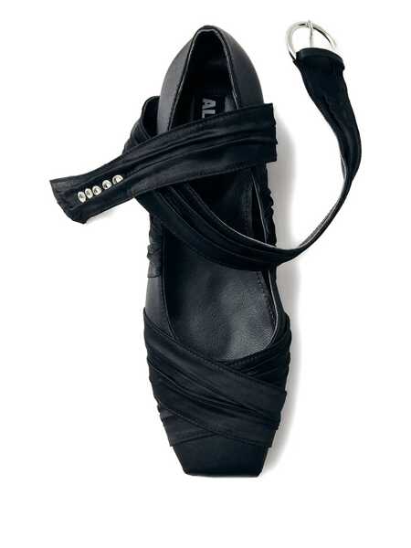 Balerini Alohas Volant ballets shoes Black Femei (BM 17408652) 4