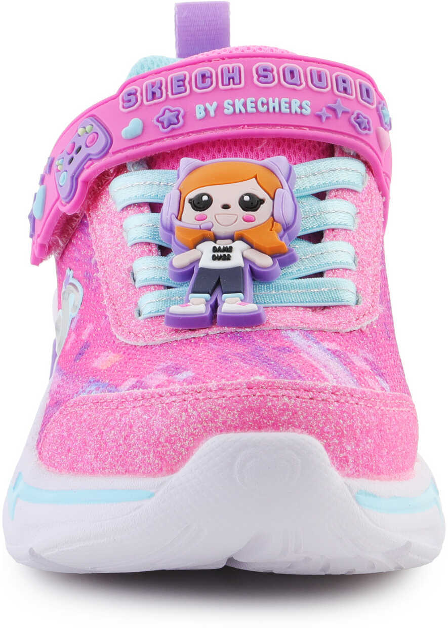 Sneakers SKECHERS SNUGGLE SNEAKS Skech Squad Pink/Multi Pink Fete (BM 17408668) 2