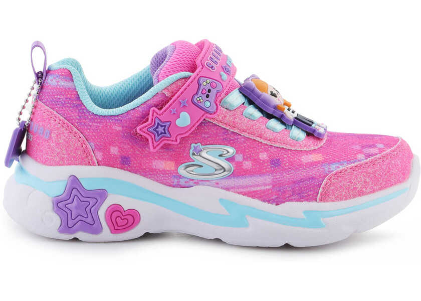 Sneakers SKECHERS SNUGGLE SNEAKS Skech Squad Pink/Multi Pink Fete (BM 17408668) 6