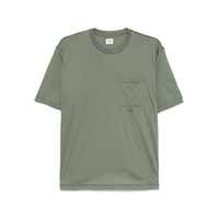 Tricouri C.P. Company Cotton T-Shirt In Olive Green Barbati