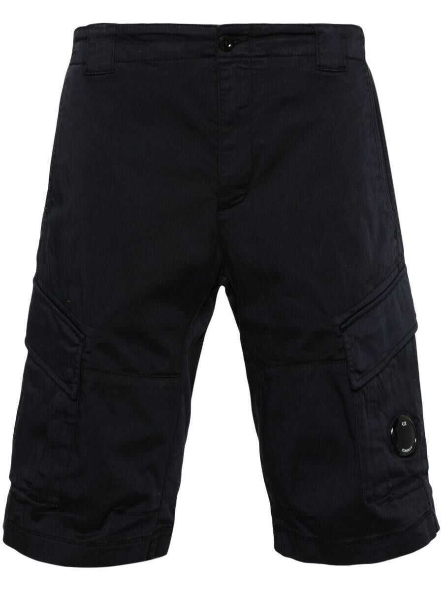 Pantaloni C.P. Company C.P. Company Cotton Cargo Shorts BLUE Barbati (BM 17411073) 1