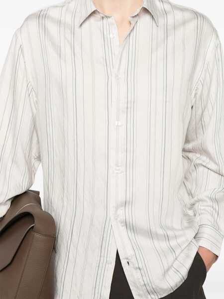 Camasi Emporio Armani Emporio Armani Peace Capsule Striped Shirt F0078 Barbati (BM 17411904) 5
