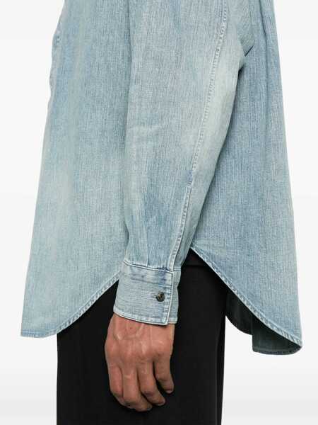Camasi de blugi FEAR OF GOD Fear Of God Denim Button Up Shirt INDIGO 2 Barbati (BM 17411937) 5