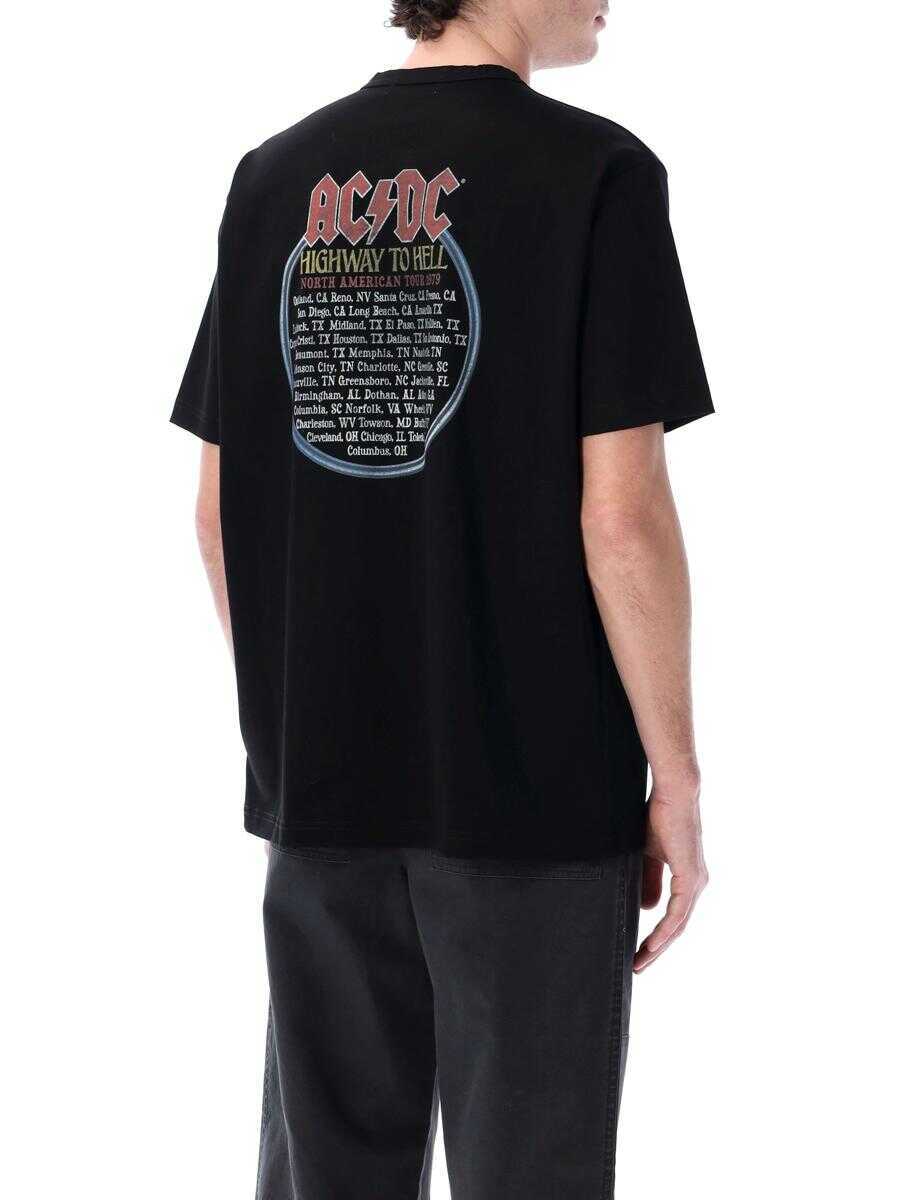 Tricouri JUNYA WATANABE Junya Watanabe Acdc T-Shirt Black Barbati (BM 17412099) 2