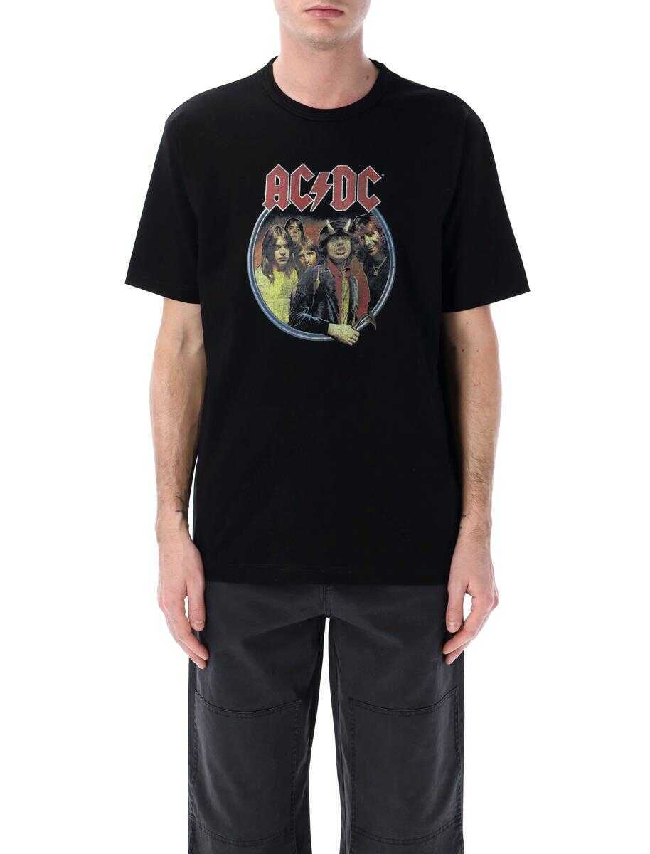 Tricouri JUNYA WATANABE Junya Watanabe Acdc T-Shirt Black Barbati (BM 17412099) 1