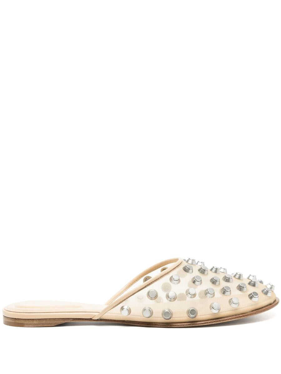 Sandale Alexander Wang Alexander Wang Rhodes Flat Slipper Shoes 263 NUDE Femei (BM 17412363) 1