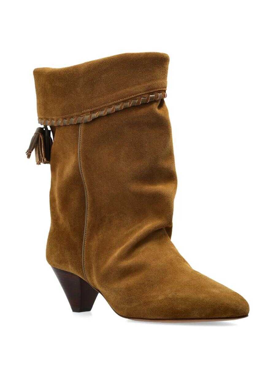 Bocanci Isabel Marant Isabel Marant Dalby 55Mm Boots BROWN Femei (BM 17413638) 2
