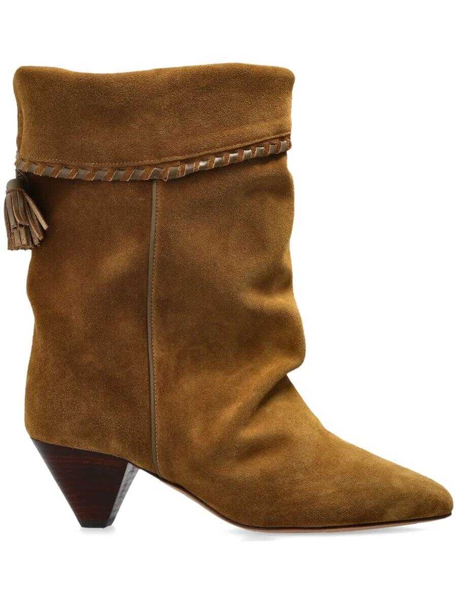 Bocanci Isabel Marant Isabel Marant Dalby 55Mm Boots BROWN Femei (BM 17413638) 1