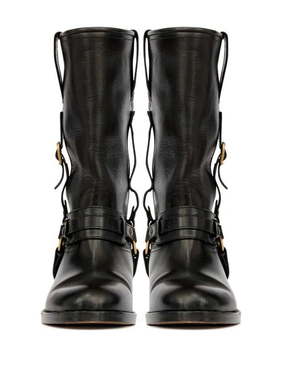 Bocanci Isabel Marant Isabel Marant Heiko Boots Black Femei (BM 17413641) 4