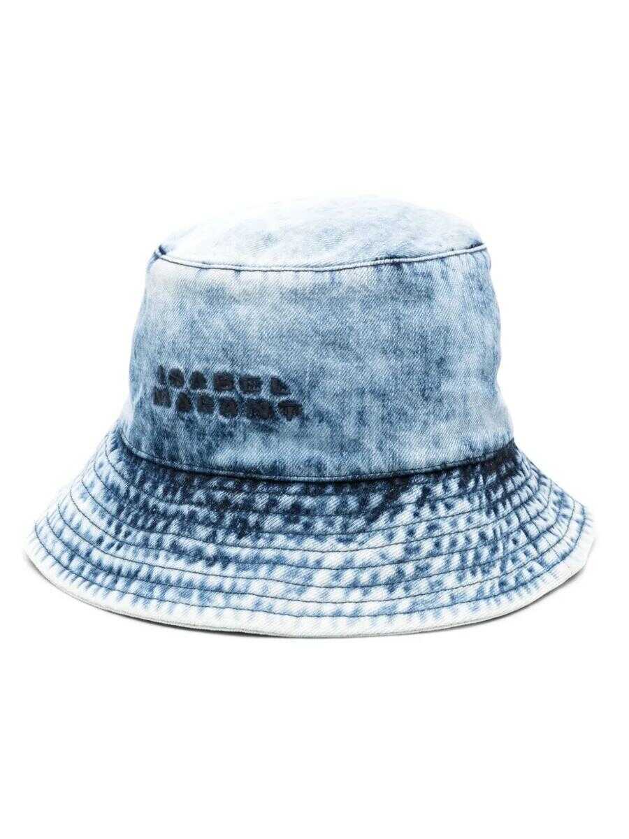 Palarii Isabel Marant Isabel Marant Giorgia Denim Bucket Hat BLUE Femei (BM 17413644) 1