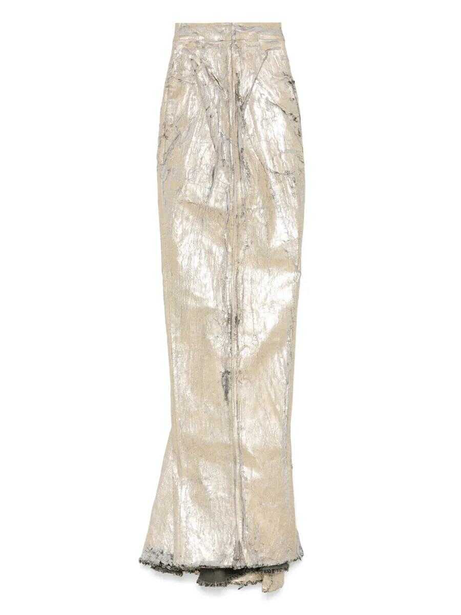 Fuste Rick Owens Rick Owens Lido Long Skirt GREY Femei (BM 17413650) 1
