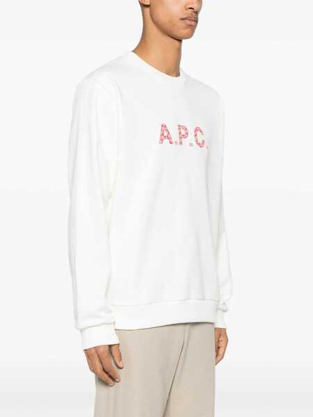 Pulovere A.P.C. A.P.C. Sweat Timothy Clothing WHITE Barbati (BM 17415363) 3