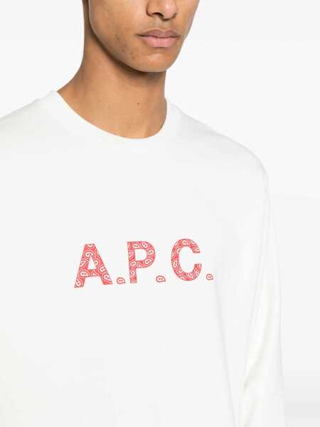 Pulovere A.P.C. A.P.C. Sweat Timothy Clothing WHITE Barbati (BM 17415363) 5