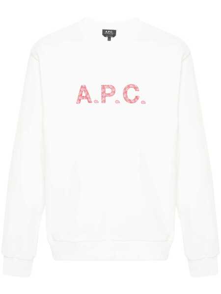 Pulovere A.P.C. A.P.C. Sweat Timothy Clothing WHITE Barbati (BM 17415363) 1