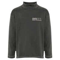 Tricouri Erl Unisex Make Believe  Longsleeve Tshirt Knit Clothing Barbati