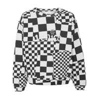 Pulovere Erl Men Venice Checker Crewneck Knit Clothing Barbati