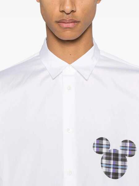 Camasi Comme des Garons Comme Des Garons Mens Shirt Woven Clothing WHITE Barbati (BM 17416392) 5