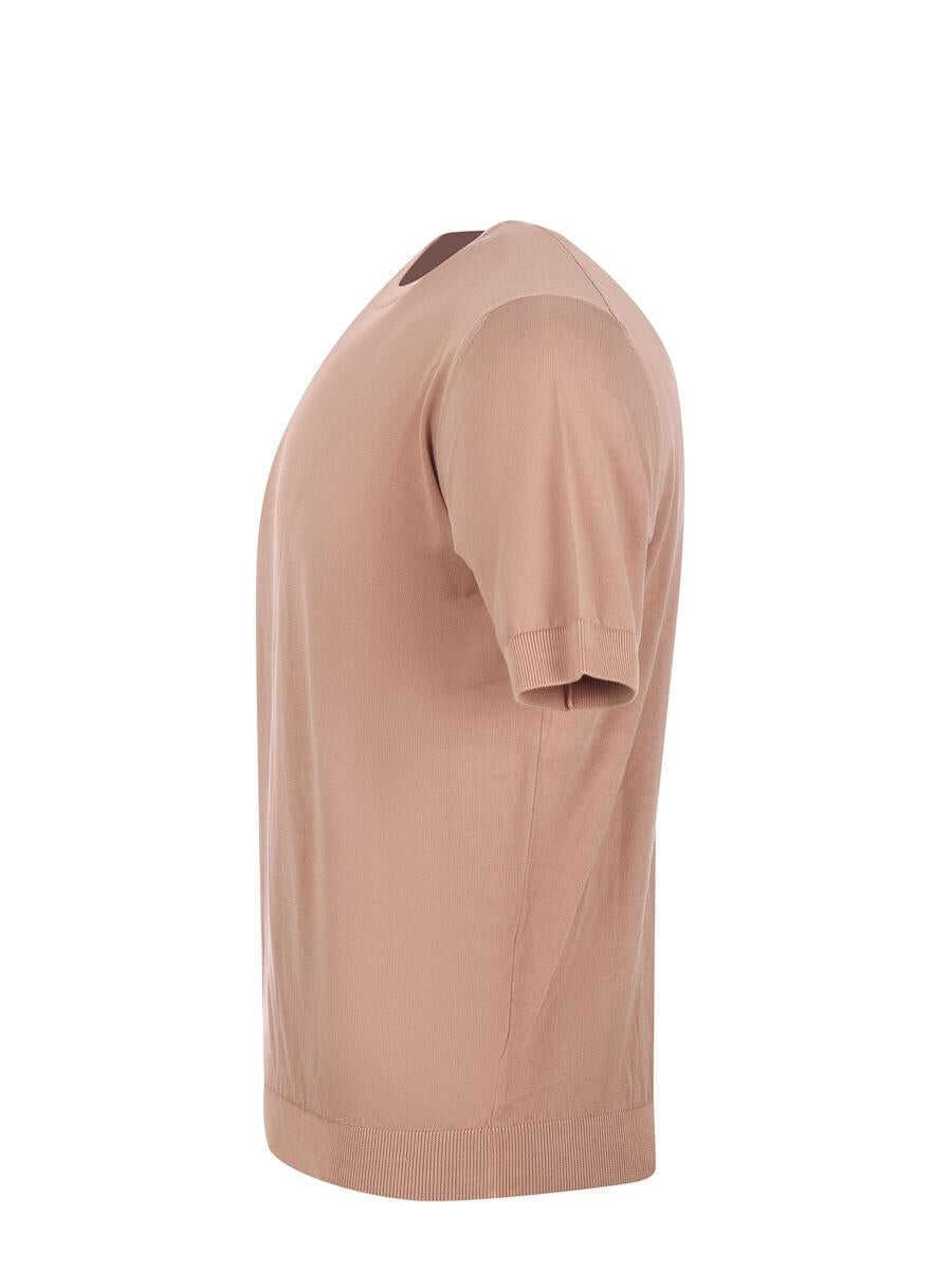 Topuri FILIPPO DE LAURENTIIS Filippo De Laurentiis  T-Shirts And Polos Brown Barbati (BM 17416593) 2