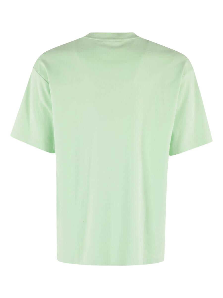 Tricouri DRLE DE MONSIEUR Drle De Monsieur Le T-Shirt Slogan Classique Clothing LIGHT GREEN Barbati (BM 17416899) 2