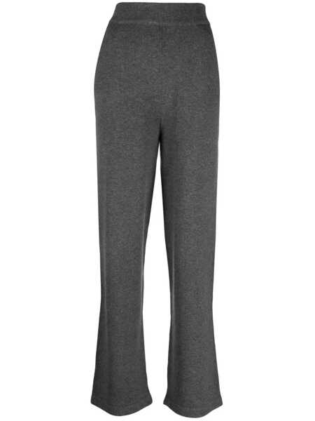 Pantaloni casual Golden Goose Golden Goose Knit Jogging Wide Leg Clothing 60255 GREY MELANGE Femei (BM 17417028) 1