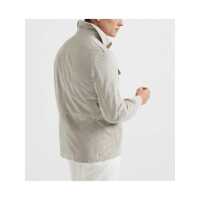 Geci Brunello Cucinelli pentru Barbati - Geci Brunello Cucinelli Brunello Cucinelli Suede Saharan Jacket GRAY Barbati (BM 17419209) - B-mall.ro