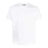 Tricouri Comme Des Garçons Play Mens T-Shirt Short Sleeve Knit Clothing Barbati