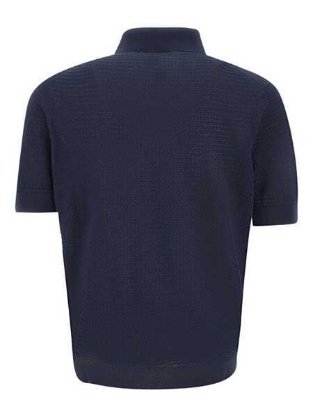 Camasi FILIPPO DE LAURENTIIS Filippo De Laurentiis  T-Shirts And Polos BLUE Barbati (BM 17420229) 2