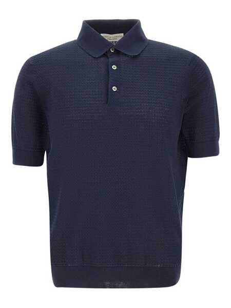 Camasi FILIPPO DE LAURENTIIS Filippo De Laurentiis  T-Shirts And Polos BLUE Barbati (BM 17420229) 1