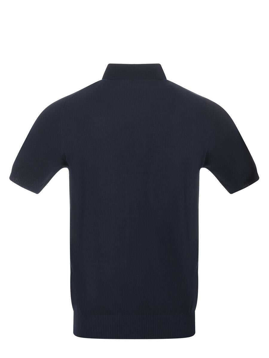 Camasi FILIPPO DE LAURENTIIS Filippo De Laurentiis  T-Shirts And Polos BLUE Barbati (BM 17420259) 3