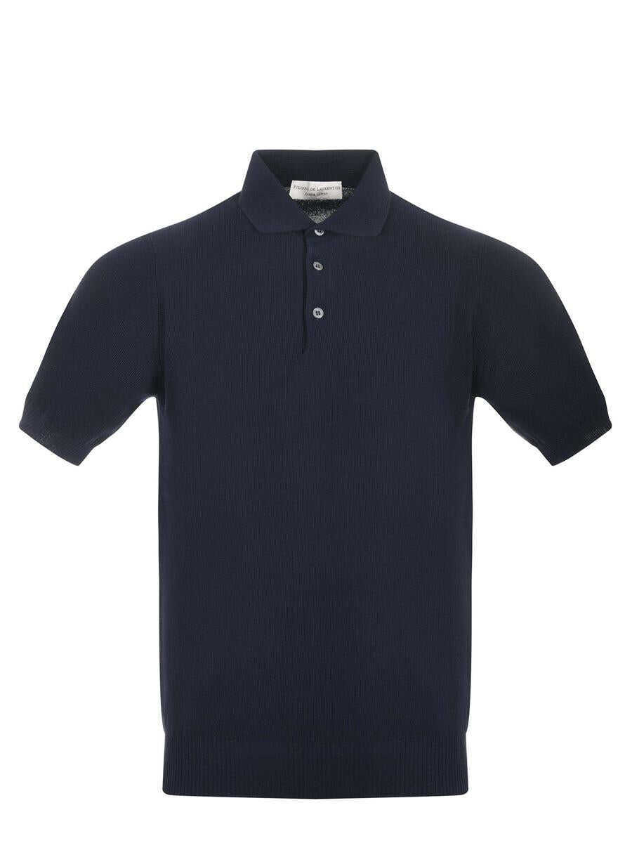 Camasi FILIPPO DE LAURENTIIS Filippo De Laurentiis  T-Shirts And Polos BLUE Barbati (BM 17420259) 1