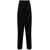 RANDOM IDENTITIES Random Identities Pleated Tapered Trouser Clothing 1 BLACK