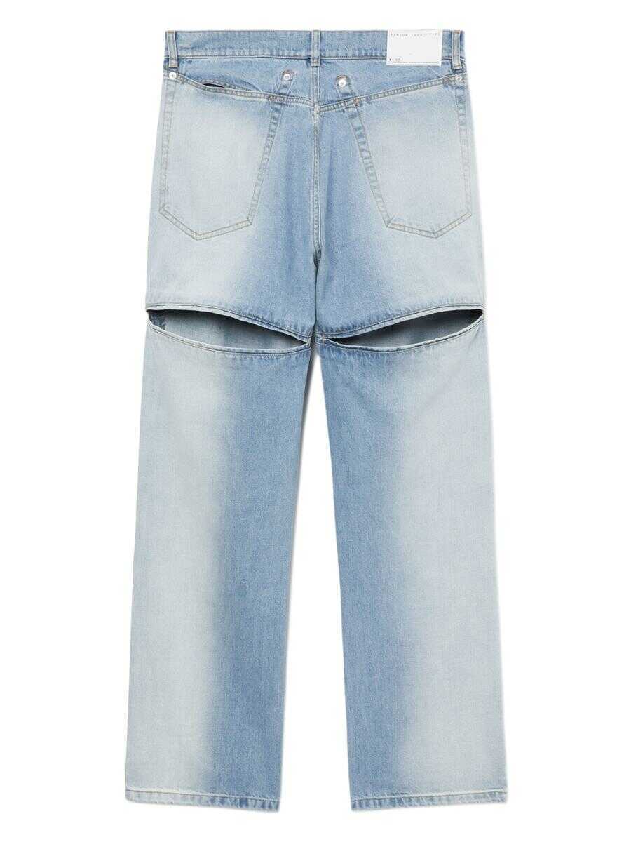 Blugi RANDOM IDENTITIES Random Identities Back Slash Jeans Clothing 1 BLUE Barbati (BM 17420409) 2