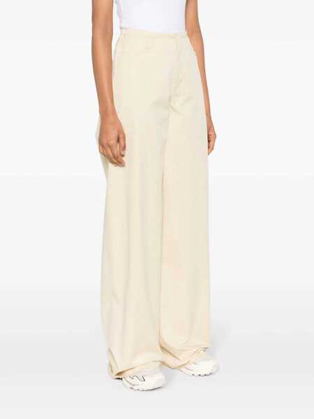 Pantaloni casual MM6 Maison Margiela MM6 Maison Margiela Pants Clothing Yellow Femei (BM 17420541) 3