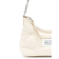 Genti de umar Maison Margiela Dama - Genti de umar Maison Margiela Maison Margiela Glam Slam Hobo Micro Shoulder Bag WHITE Femei (BM 17421051) - B-mall.ro