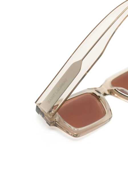 Ochelari de soare Saint Laurent SAINT LAURENT Sunglasses YELLOW YELLOW BROWN Femei (BM 17421123) 3