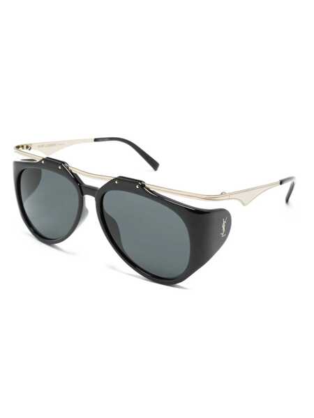 Ochelari de soare Saint Laurent SAINT LAURENT Sunglasses BLACK GOLD BLACK Femei (BM 17421135) 2