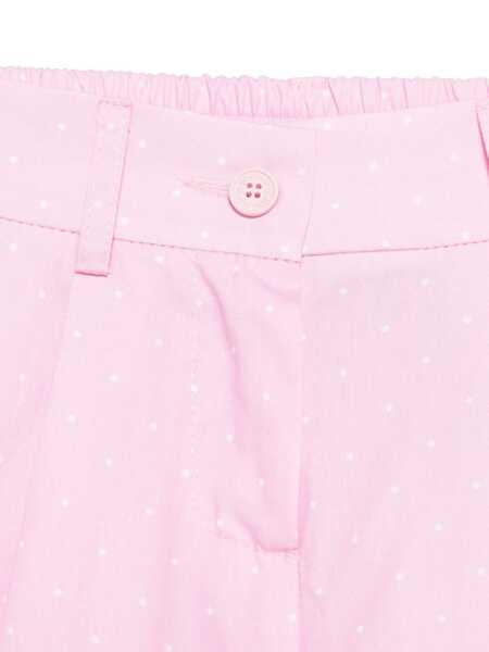 Pantaloni casual Monnalisa CROPPED POPELINE PANTS Pink Fete (BM 17421906) 3