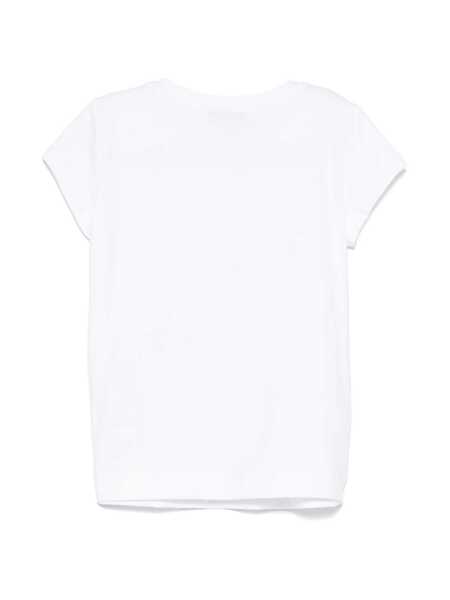 Tricouri Monnalisa BEACH TIME JERSEY T-SHIRT White Fete (BM 17421909) 2