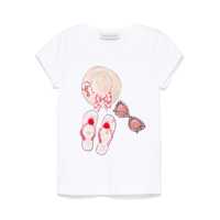 Tricouri Monnalisa BEACH TIME JERSEY T-SHIRT