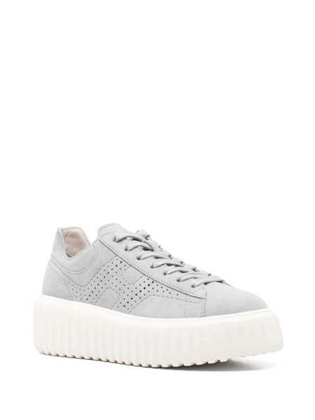 Sneakers Hogan H-STRIPES SNEAKERS Blue Femei (BM 17421972) 2