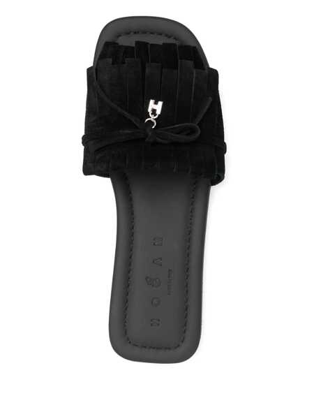 Sandale Hogan H685 FRINGED SANDALS Black   Femei (BM 17421996) 4