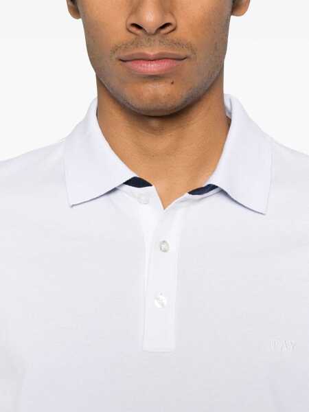 Tricouri Polo Fay PIQUET POLO White Barbati (BM 17422014) 4