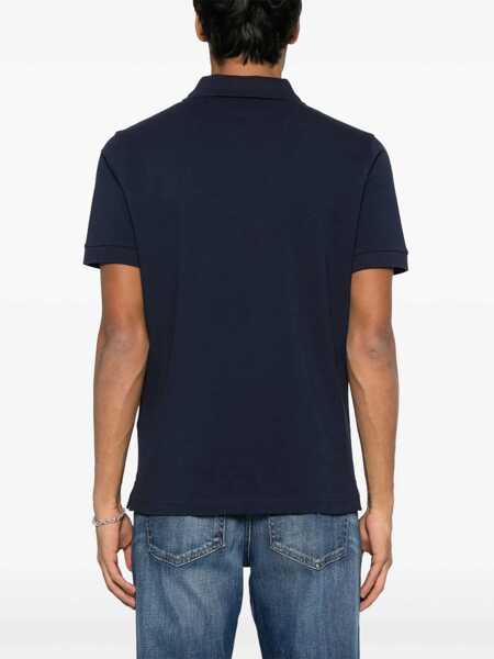 Tricouri Polo Fay PIQUET POLO Blue Barbati (BM 17422017) 3