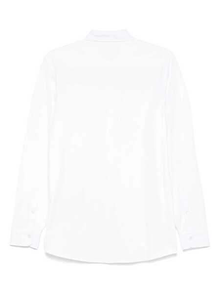 Camasi casual Fay FAY JERSEY TINTO FROSTED SHIRT White Barbati (BM 17422047) 2